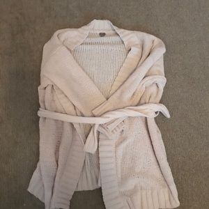 creme kimono cardigan
